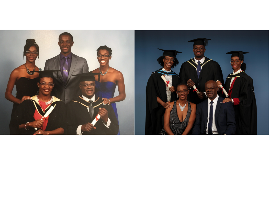 Parent's Graduation 2016 (BSc & MBA) + Children's Graduation 2024 (LLB, MSc & BSc)